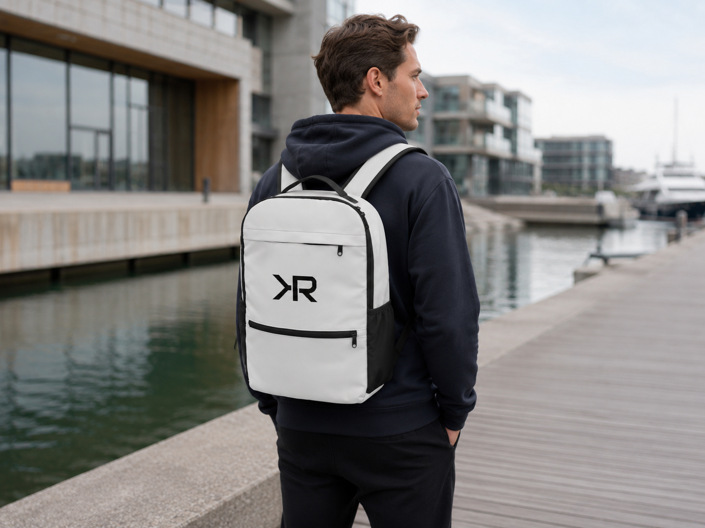 KR Backpack | Black Logo