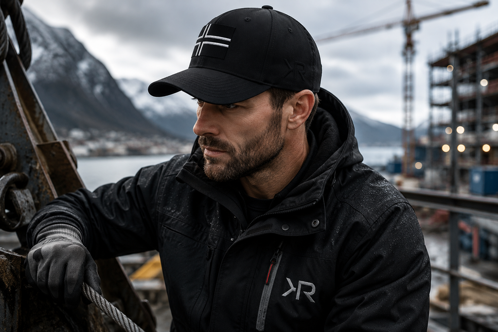KR Workwear Flexfit Cap | Black NOR Edition