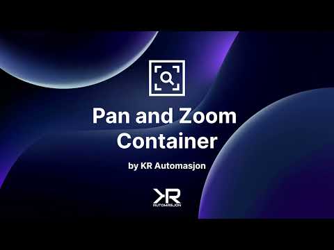 Pan and Zoom container